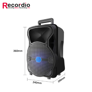 Loa Siêu Trầm GAS-Q8 Cho Rạp Hát Tại Nhà, Loa Di Động Kèm Mic Không Dây - Product Image 5