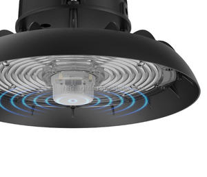 Đèn <span class=keywords><strong>LED</strong></span> công nghiệp gắn trần nhà xưởng tích hợp cảm biến chuyển động 150W, 160Lm/W, có thể điều chỉnh độ sáng, chống nước IP66, dùng cho kho hàng - Product Image 5