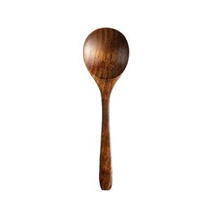 Japanese-style wooden rice <b>spoon</b>, soup <b>spoon</b>, rice <b>spoon</b>, mukbang (eating broadcast) <b>spoon</b>, long-handled ramen <b>spoon</b>, snail - Product Image 5