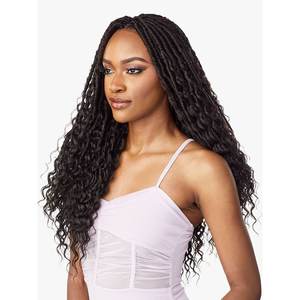 Nouveautés Vente en Gros Perruque Dreadlocks en Dentelle Synthétique Faux Locs Mambo Twist Sans Colle Pré-épilée Bohème Crochet Tresses en Boîte Dread Lock - Product Image 2