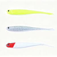 Leurre souple Bellance Source Factory Split-gut Fork-tailed Fish 125mm 8g en PVC imprimé pour la pêche en mer et en ruisseau