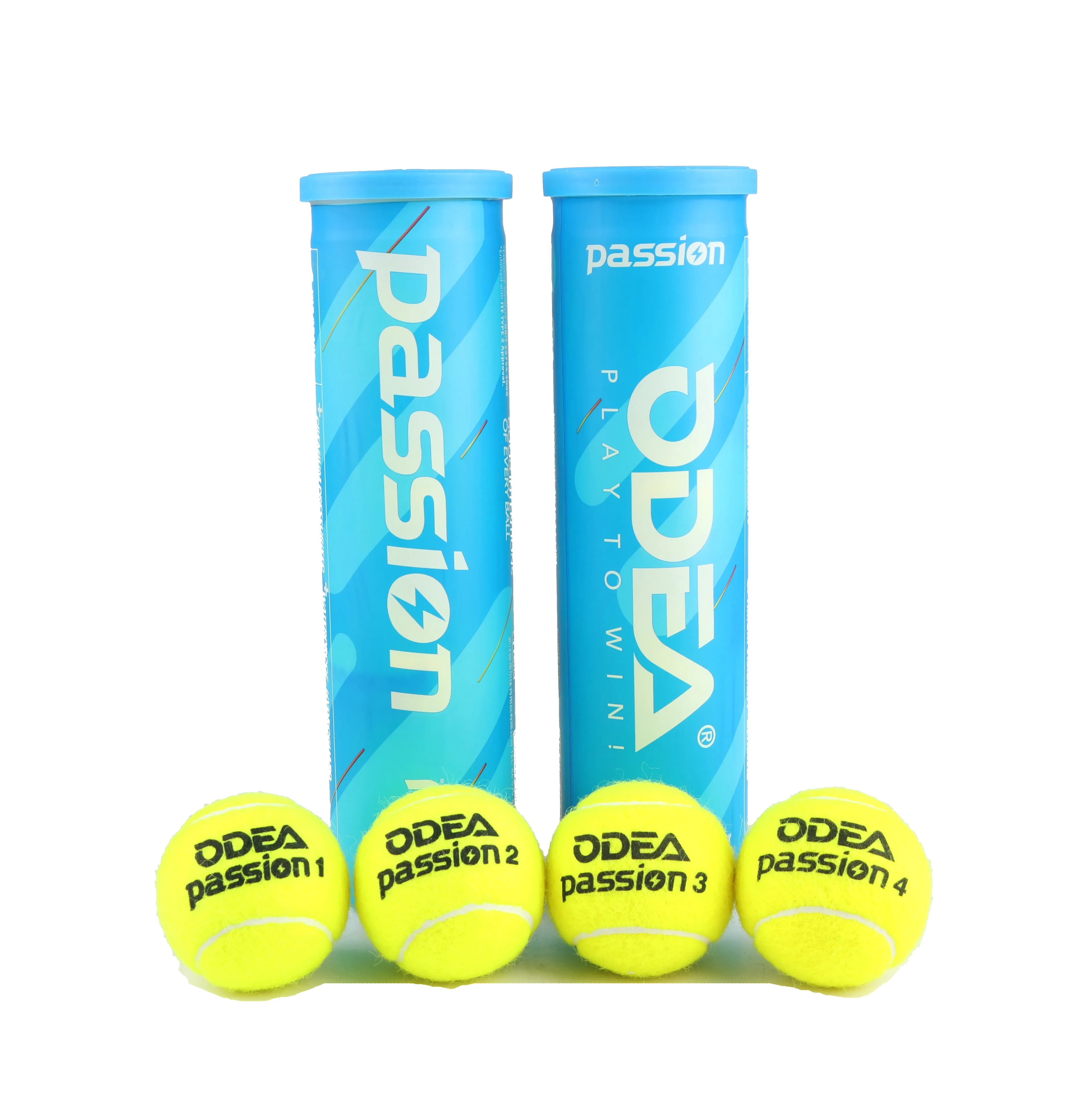 Ballon de tennis pressurisé, professionnel, en acier inoxydable, avec tube emballé