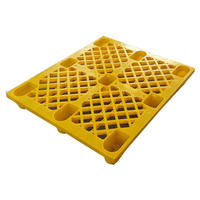1000x800X140mm Palette en plastique chinoise jetable emboîtable et recyclable légère à 9 jambes pour fournisseur d'exportation