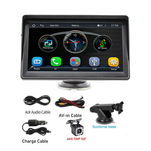 Fuente de fábrica portátil Android Auto Carplay Monitor FM 7 pulgadas pantalla táctil coche REPRODUCTOR DE <span class=keywords><strong>DVD</strong></span> navegación portátil - Product Image 1