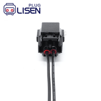 6189-1152 Konektor Injektor Bahan Bakar 2 Pin Female 2.3mm(090) Pigtail untuk VW AUDI MINI COOPER 06A973722
