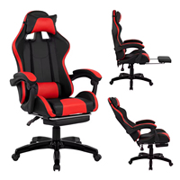 Fauteuil de Gaming Ergonomique Inclinable en Cuir PU de Haute Qualité, Personnalisable, pour Bureau à Domicile et Gamers, Luxe et Pivotant – Vente en Gros