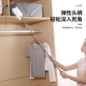 Disposable Electrostatic <b>Duster</b> Rectangle Fiber Head For Furniture <b>Cleaning</b> Household Dust Removal Tool - Product Image 3