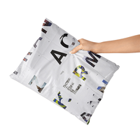 Sac d'expédition personnalisé écologique en polymaille, petit, imperméable, recyclable, auto-adhésif, biodégradable, non toxique, résistant à l'humidité