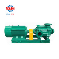Pompe de surpression chimique centrifuge à plusieurs étages horizontale électrique pompe à eau à plusieurs étages 3 phases