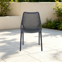 Chaise Velar moderne en polypropylène moulé par injection, fibre de verre, imperméable, écologique, portable, empilable, pour intérieur, école, parc