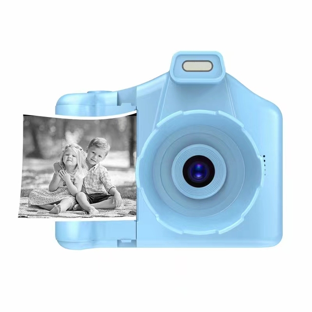 High Quality Cute Cartoon Kids Instant Camera with CMOS Imaging Sensor Supports OEM 1 Year Warranty