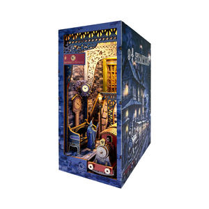 Kit <span class=keywords><strong>de</strong></span> <span class=keywords><strong>Casa</strong></span> en Miniatura <span class=keywords><strong>de</strong></span> Arquitectura <span class=keywords><strong>de</strong></span> Estación <span class=keywords><strong>de</strong></span> Ferrocarril - <span class=keywords><strong>Casa</strong></span> <span class=keywords><strong>de</strong></span> <span class=keywords><strong>Muñecas</strong></span> <span class=keywords><strong>Completa</strong></span> con Muebles y Detalles en Miniatura - Product Image 2