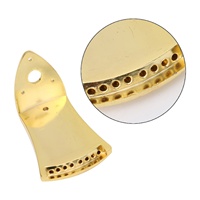 Vente en gros de cordier de mandoline en métal et triangle doré à 8 cordes