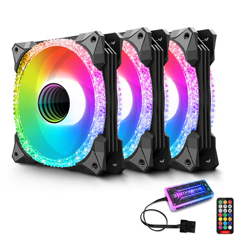 3 * พัดลม + ตัวควบคุม