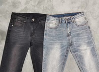 Streetwear Offre Spéciale jean Skinny déchiré à motif endommagé pour homme
