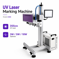 Machine de marquage laser UV industrielle 355 nm 3W 5W 10W pour plastique, verre, PCB, bouteille – Gravure à froid haute précision de logos et codes de date