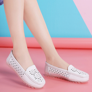 Nuove <span class=keywords><strong>Scarpe</strong></span> Estive da Infermiera per <span class=keywords><strong>Donna</strong></span>, Traspiranti, Non Stifose, Versatili, Sneakers <span class=keywords><strong>Bianche</strong></span> Semplici - Product Image 5