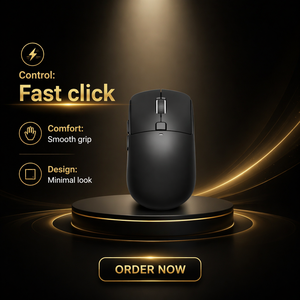 Souris <span class=keywords><strong>de</strong></span> jeu sans fil rechargeable, optique, capteur PAW 3311, rétroéclairage RGB, ergonomique, récepteur USB 2,4 GHz, pour les deux mains, pour ordinateur portable <span class=keywords><strong>de</strong></span> bureau - Product Image 5