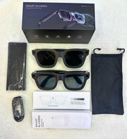 Lunettes Intelligentes avec Traduction IA, Caméra 8,0 Mégapixels Anti-tremblement, Enregistrement Vidéo 1080P, Sensibilité Tactile et Changement de Couleur