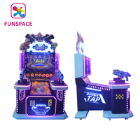 Machine de jeu d'arcade à monnayeur pour enfants, simulateur de tir au pistolet, pour aires de jeux intérieures et parcs d'attractions
