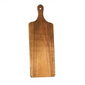 Tabla de Cortar Desechable BS INTERNATIONAL de Acacia Real con Asa, Diseño Multifuncional para Cocina, Tabla de Cortar para Encimera, Antideslizante - Product Image 6