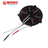 Brûleurs cuisinière à Induction capteur haute puissance contrôle tactile bobine de cuivre rond infrarouge lointain plat céramique élément chauffant électrique