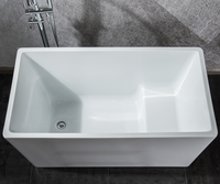 Chine Nouvelle Conception profonde de Fabricant Japonais haute brillance finition acrylique baignoires autoportantes avec siège