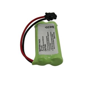 بطاريات قابلة لإعادة الشحن NI-MH 2*AAA BT-1008/1021/CP515B بجهد 2.4 فولت وسعة 600 مللي أمبير للهواتف اللاسلكية - Product Image 5