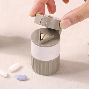 Wholesale Multi-functional Mini Portable Medicine Cutter Box with <b>Tablet</b> & Pill Division - Product Image 1
