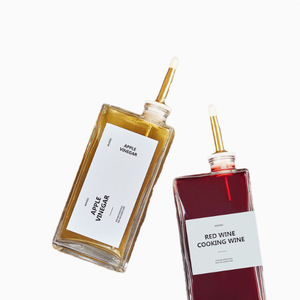 Bouteille carrée <span class=keywords><strong>de</strong></span> 500 ml pour huile et <span class=keywords><strong>vinaigre</strong></span> avec bec verseur, design Hyundai, lot <span class=keywords><strong>de</strong></span> 4, verre <span class=keywords><strong>blanc</strong></span>, 16 oz - Product Image 5
