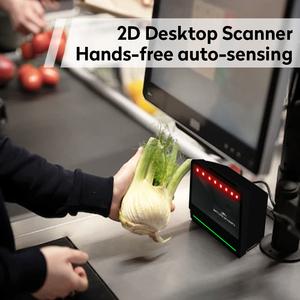 2D Omnidirectional USB Desktop <strong>Scanner</strong> T10 Large Platform 1D 2D <strong>Code</strong> <strong>Reader</strong> with Stock Status JR - Product Image 5