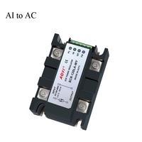 Contrôleur de puissance à semi-conducteurs SCR monophasé stabilisé en tension AOYI 25A-120A à commande analogique