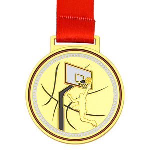 Popular DEMO Baloncesto Deporte Medalla <span class=keywords><strong>Dunk</strong></span> Estilo Deportes Medalla de aleación de zinc Medallas de oro de alta calidad Premio del campeonato de baloncesto - Product Image 3