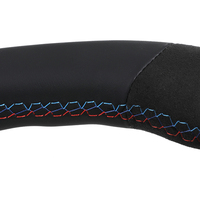 Volant semi-cuir avec boutons bleus M1 M2 pour BMW F01 F07 F10 F11 F15 F16 F20 F22 F30 F31 F32 F34 F36 M3 F80 M4 F82