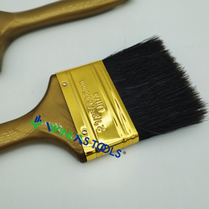 Pinceau de bricolage avec poignée <span class=keywords><strong>TRP</strong></span> Pinceau de peinture en fer blanc avec plaque d'or et support OEM - Product Image 4