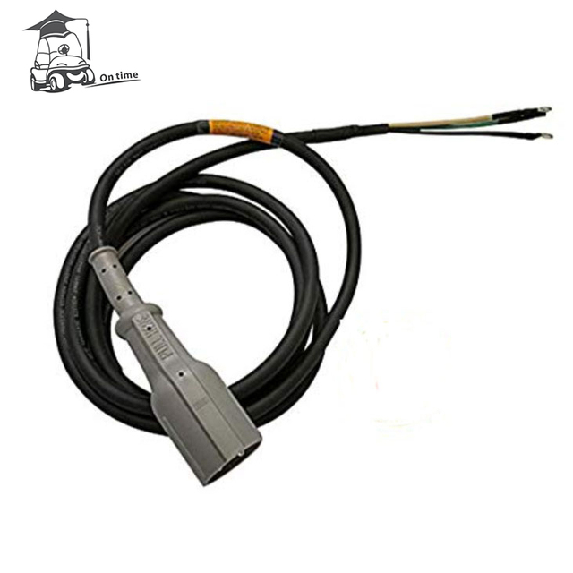Golf Cart 48V Charger Plug DC Cord Plug(130in)- for Club Car DS Precedent Golf Carts 1995-up #101828901 1018289-01