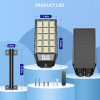 Lámpara Solar LED Multiusos para Exteriores, Impermeable, con Sensor de Movimiento, para Calle, Jardín, Estacionamiento, Granja, Almacén