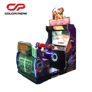 Colorful Park <span class=keywords><strong>Dino</strong></span> Shooting Arcade, <span class=keywords><strong>Juego</strong></span> de Pistola de Luz Operado con Monedas de Jurassic Park - Product Image 2
