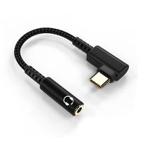 Adaptador de Chip DAC Popular para Pantallas Planas, Tipo-C Macho a 3.5, Cable Adaptador de Audio Digital