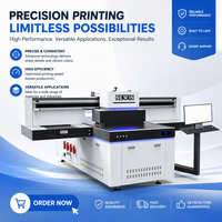 NEWIN I3200 Ricoh/ I3200 Printer Inkjet UV Flatbed Otomatis Kecepatan Tinggi PVC/Kaca/Kayu/Plastik/Akrilik-Label/Kartu Kustom