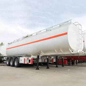 Semirremolque cisterna 6x4 Manual de acero inoxidable de 3 ejes 46000L, aceite crudo, gasolina, entrega de gasolina, agua, aceite de cocina comestible - Product Image 6