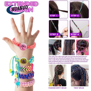 <span class=keywords><strong>Braccialetti</strong></span> per ragazze giocattoli artigianali per creazione <span class=keywords><strong>di</strong></span> gioielli <span class=keywords><strong>con</strong></span> <span class=keywords><strong>perline</strong></span> e bracciale Kit - Product Image 5