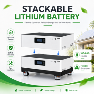 แบตเตอรี่โซลาร์แบบโมดูลาร์ 5kWh ถึง 30kWh ชุดเก็บพลังงานสำรองสำหรับระบบไฟฟ้าสำรองในที่อยู่อาศัย - Product Image 5