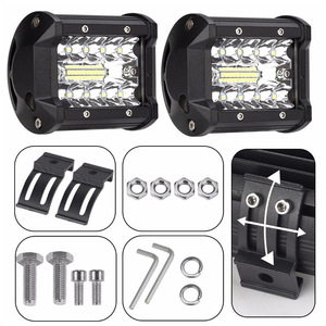 Barre de feux de <span class=keywords><strong>travail</strong></span> à <span class=keywords><strong>LED</strong></span> pour voiture 4x4 Lampe de conduite pour tout-terrain Bateau Tracteur Camion 4WD SUV <span class=keywords><strong>Phare</strong></span> antibrouillard 12V 24V <span class=keywords><strong>Phare</strong></span> pour ATV <span class=keywords><strong>Led</strong></span> Bar - Product Image 6
