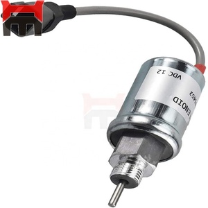 โซลินอยด์วาล์ว 3974947 12VDC สำหรับควบคุมการหยุดเครื่องยนต์รถขุด - Product Image 4