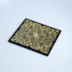 Etiqueta adhesiva de transferencia de metal de lujo Etiqueta con logotipo de letra de níquel - Product Image 2