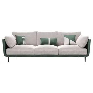 Современный модульный угловой секционный диван-кушетка для белого рисового пола для гостиной CNLF, мебель для дома по привлекательной цене