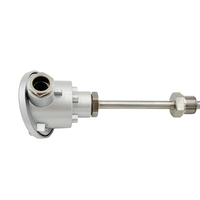 Boîtier de jonction large gamme ST801-1 avec thermocouple, câble PTFE et sonde en acier inoxydable pour le contrôle de température industriel chimique et de fusion