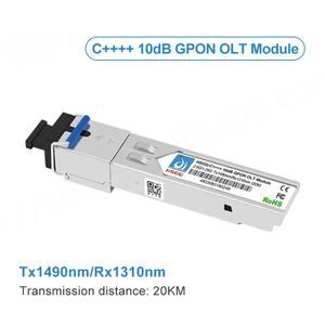 HSGQ C ++++ 10dB 2.5G 1.25G DDM 1490/1310nm DFB/APD SFP + Module Pon OLT pour GPON GEPON - Product Image 2