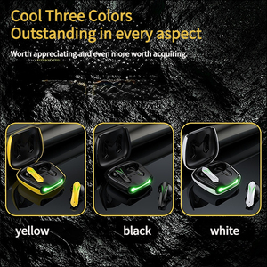 E-thể thao cho Bluetooth TWS chơi game tai nghe không dây trong tai với JL chipset độ trễ thấp cuộc sống lâu dài đầy màu sắc LED hiển thị kỹ thuật số MOD - Product Image 2